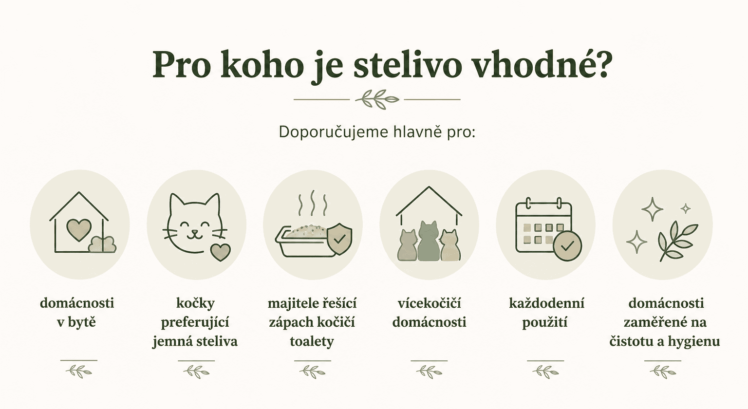 pro koho je vhodné bentonitové stelivo